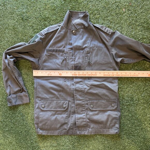 VINTAGE ARMY MILITARY Green COAT JACKET MENS 96 M 7080/9000 WAREIN LILLE 1988 - Picture 4 of 16